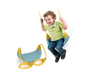 FEBER Casual Easy Swing, Balançoire Adaptable à Tout Support, Montage Facile, Résistant à la Lumière et aux Changements de Température, Poids Maximum 60 kg, de 3 à 10 Ans, Famosa (FEB11000)