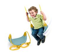 FEBER Casual Easy Swing, Balançoire Adaptable à Tout Support, Montage Facile, Résistant à la Lumière et aux Changements de Température, Poids Maximum 60 kg, de 3 à 10 Ans, Famosa (FEB11000)