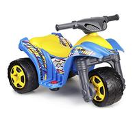 FEBER Planet - Moto Électrique à 3 Roues pour Enfants de 1 à 3 Ans, 6v, Multicolore, 800012228