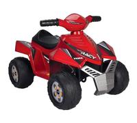 FEBER - Quad Racy Pink 6V, Voiture Électrique pour Enfants de 18 Mois à 3 Ans, Accélérateur, Roues Robustes pour la Stabilité, 40 Min d'Autonomie de Batterie, Chargeur Inclus, Famosa (800011422)