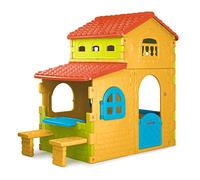 Feber- Super Villa Playhouse, Multicolore. pour Les Enfants à partir de 3 Ans.