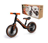 FEBER - Vélo d'Équilibre, Vélo de Sport sans Pédales, Cadre Ultraléger, Améliore la Coordination et l'Équilibre, Poignées en Caoutchouc et Selle Ergonomique Réglable, +2 Ans, Famosa (FED42000)