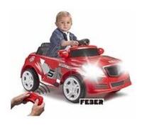 Voiture électrique 12V Twinkle Car R/C - rouge - FEBER
