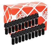 Febi 20 X Boulon de Moyeu Roue 18538 pour BMW 7er E65 E67 7 Il X3 E83 Alpina B7