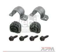 Febi 23606 Ensemble Lager Stabilisateur Arrière pour VW Golf V Skoda Audi Seat