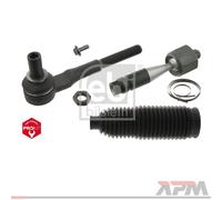 Barre de direction Essieu avant gauche 49040 FEBI BILSTEIN pour AUDI A4 B6 A4 B7