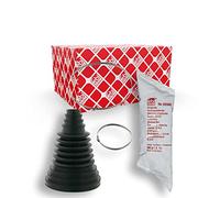 febi bilstein 06175 Kit de soufflet de transmission utilisation universelle, avec bride de fixation métallique, 1 pièce