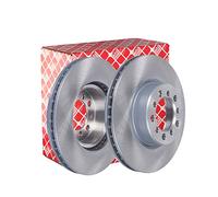 2x Disque de frein Essieu avant ventilé de l'intérieur 06857 FEBI BILSTEIN