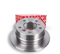 2x Disque de frein Essieu arrière plein 09102 FEBI BILSTEIN pour MERCEDES-BENZ