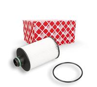 febi bilstein 100361 Filtre à huile avec rondelle d'étanchéité, 1 pièce