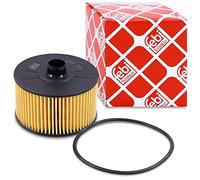 febi bilstein 100487 Filtre à huile avec rondelle d'étanchéité, 1 pièce | Compatible avec: DACIA DOKKER Express Kasten/Großraumlimousine, DOKKER Großraumlimousine, DUSTER, LODGY, LOGAN II, SANDERO II