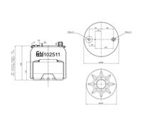 FEBI BILSTEIN 102511 Soufflet à air, suspension pneumatique