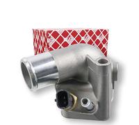 Febi Bilstein Thermostat 103708 avec boîtier, joint d'étanchéité et interrupteur de température