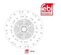 Febi BILSTEIN 105123 Disque D 'em Brayage pour Renault ( Rvi )