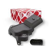 Febi bilstein 106023 Capteur de pression de tube d'aspiration | Compatible avec: AUDI A1, A2, A3, A3, A3 Cabriolet, A3 Sportback, A4 B6, A4 B6 Avant, A4 B6 Cabriolet, A4 B7, A4 B7 Avant
