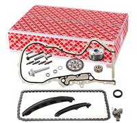 Febi bilstein 106306 Kit de chaîne de contrôle pour arbre à cames avec rails coulissants et tendeur de chaîne