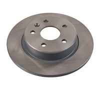 FEBI BILSTEIN Disque de frein 106490 arrière, plein, 1 pièce