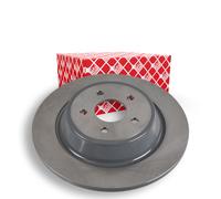 Disque de frein FEBI BILSTEIN 107729 arrière, plein, 1 pièce
