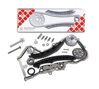 Febi bilstein 107994 Kit de chaîne de commande pour arbre à cames avec glissières et tendeurs de chaîne, 1 pièce