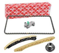 Febi bilstein 108173 Kit de chaîne de commande pour arbre à cames avec glissières et tendeurs de chaîne, 1 pièce