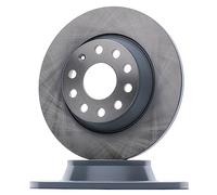 FEBI BILSTEIN 108194 2x Disque de frein Arrière Ø282mm Épaisseur: 12mm Cercle de percage -Ø: 112mm plein Compatible avec VW Golf V 3/5 portes 1K1 Golf VI 3/5 portes 5K1 Tiguan I 5N Touran I 1T1, 1T2