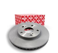 2x Disque de frein Essieu avant ventilé de l'intérieur 108437 FEBI BILSTEIN