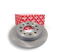 2x Disque de frein Essieu arrière plein 108512 FEBI BILSTEIN pour HYUNDAI