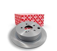 2x Disque de frein Essieu arrière plein 108521 FEBI BILSTEIN pour SUBARU XV