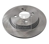 FEBI BILSTEIN 108531 2x Disque de frein Arrière Ø259mm Épaisseur: 9mm Cercle de percage -Ø: 100mm plein