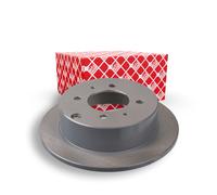 2x Disque de frein Essieu arrière plein 108564 FEBI BILSTEIN pour HYUNDAI KIA