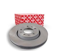 2x Disque de frein FEBI BILSTEIN 108651 convient pour CITROËN FIAT PEUGEOT