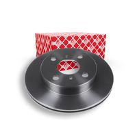 2x Disque de frein Essieu avant ventilé de l'intérieur 108671 FEBI BILSTEIN