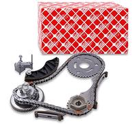 Febi Bilstein Kit chaîne de distribution 108993 pour arbre à cames, glissières et tendeur de chaîne