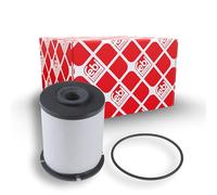 febi bilstein 109181 Filtre à carburant avec rondelle d'étanchéité, 1 pièce | Compatible avec: CHEVROLET AVEO Schrägheck, AVEO Stufenheck, TRAX, OPEL MOKKA / MOKKA X