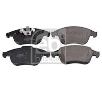 FEBI BILSTEIN 116186 Kit de plaquettes de frein, frein à disque pour RENAULT