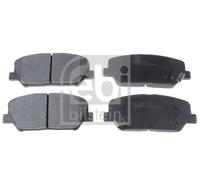FEBI BILSTEIN 116282 Kit de plaquettes de frein, frein à disque pour HYUNDAI,KIA