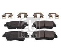 FEBI BILSTEIN 116284 Kit de plaquettes de frein, frein à disque pour GENESIS,HYU
