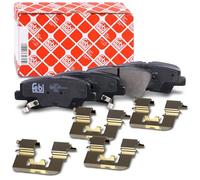 FEBI BILSTEIN Kit de plaquettes de frein 116294 pour frein à disque avec fixations