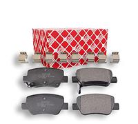 Febi bilstein 116304 Jeu de plaquettes de frein avec matériel de fixation, 1 pièce