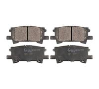 Febi bilstein 116334 Plaquettes de frein, 1 pièce