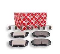 Febi bilstein 116415 Plaquettes de frein avec pinces, 1 pièce