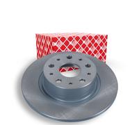 2x Disque de frein Essieu arrière plein 14166 FEBI BILSTEIN pour LANCIA