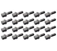 febi bilstein 15997 Lot de 20 boulons de roue M12 x 1,5 SW17 mm