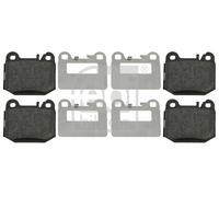 FEBI BILSTEIN 16437 Kit de plaquettes de frein, frein à disque pour MERCEDES-BEN