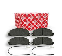 Febi bilstein 16443 Kit de plaquettes de frein, frein à disque | Compatible avec: OPEL ARENA Combi, ARENA Kasten, RENAULT TRAFIC Bus, TRAFIC Kasten, TRAFIC Pritsche/Fahrgestell