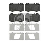 FEBI BILSTEIN 16454 Kit de plaquettes de frein, frein à disque pour MERCEDES-BEN
