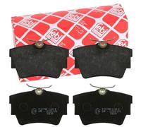 Febi bilstein 16472 Kit de plaquettes de frein, frein à disque