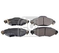 FEBI BILSTEIN 16576 Kit de plaquettes de frein, frein à disque pour TOYOTA