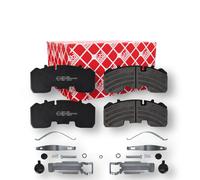 Plaquettes de frein Essieu avant 16607 FEBI BILSTEIN pour VW OPEL FIAT CITROËN