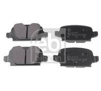 FEBI BILSTEIN 16626 Kit de plaquettes de frein, frein à disque pour OPEL,VAUXHAL